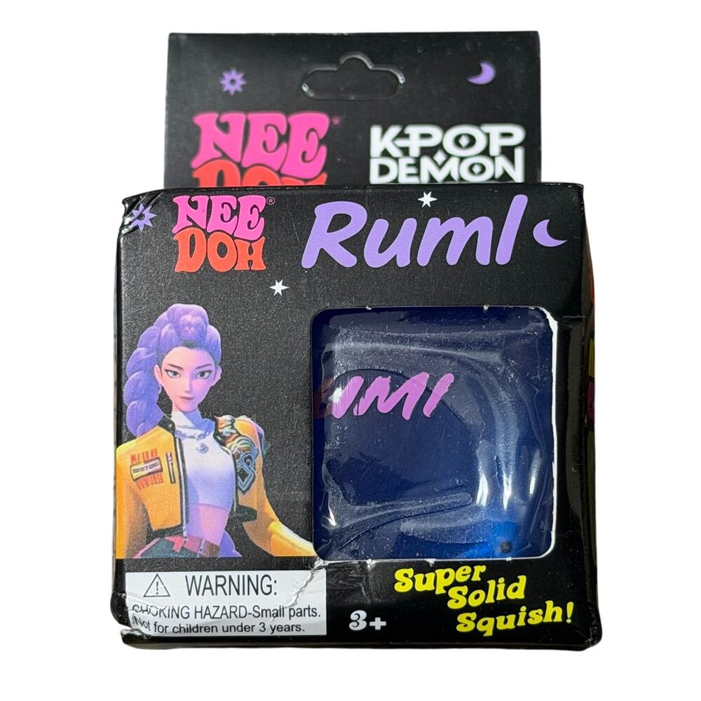 NeeDoh KPop Demon Hunters Huntrix Girls Zoey Nice Cube